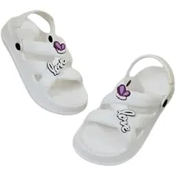 Lightweight White Love Clogs for Women-picture-24