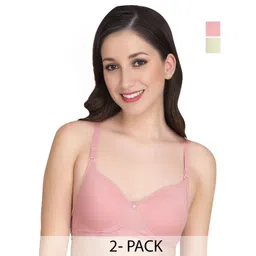 Liigne Pack Of 2 Full Coverage Lightly Padded Everyday Bra-picture-11