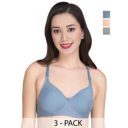 Liigne Pack Of 3 Full Coverage Bra-picture-22