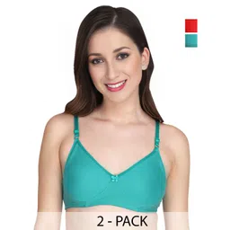 Liigne Women Pack Of 2 Bra Full Coverage Lightly Padded-picture-34