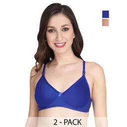 Liigne Women Pack Of 2 Full Coverage Lightly Padded Bra-picture-15