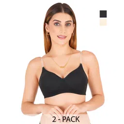 Liigne Women Pack of 2 Full Coverage Lightly Padded Everyday Bra-picture-33