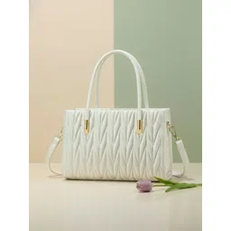 like style White Women Sling Bag Women’s Chevron Quilted Sling Bag-picture-12