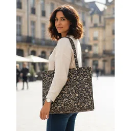 LIKE STYLE Women Floral Printed Shopper Tote Bag-picture-10