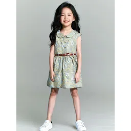 Lil Lollipop Floral Print Fit & Flare Dress-picture-15