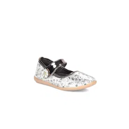 Lil Lollipop Girls Printed Shimmered Party Ballerinas With Velcro Closure-picture-19