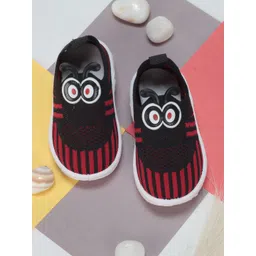 Lil Lollipop Kids Striped Musical Lightweight Slip-On Sneakers-picture-21