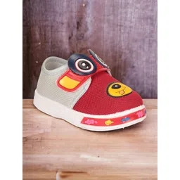 Lil Lollipop Kids Textured Round Toe Slip-On Sneakers-picture-37