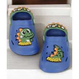 Lil Lollipop Unisex Cartoon Applique Anti-Slip Clogs - Navy Blue-picture-11