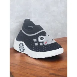Lil Lollipop Unisex Kids Woven Design Slip-On Sneakers-picture-39