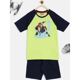Lil Tomatoes Boys Cotton Night Suits-picture-38