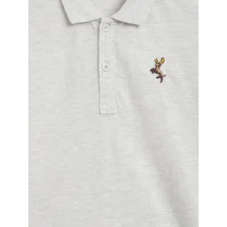 Lil Tomatoes Boys Grey Cotton Tshirts image 3