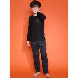 Lil Tomatoes Boys Printed Night suit-picture-26