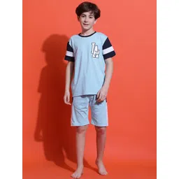 Lil Tomatoes Boys Printed Night suit-picture-28