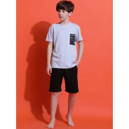 Lil Tomatoes Boys Printed Night suit-picture-20