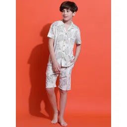 Lil Tomatoes Boys Printed Night suit-picture-17