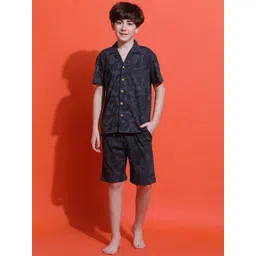 Lil Tomatoes Boys Printed Night suit-picture-33