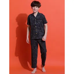 Lil Tomatoes Boys Printed Night suit-picture-10