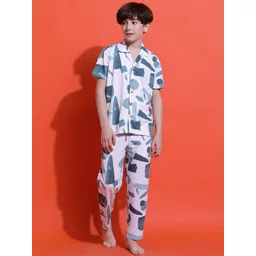 Lil Tomatoes Boys Printed Night suit-picture-25