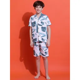 Lil Tomatoes Boys Printed Night suit-picture-18