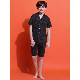 Lil Tomatoes Boys Printed Night suit-picture-35