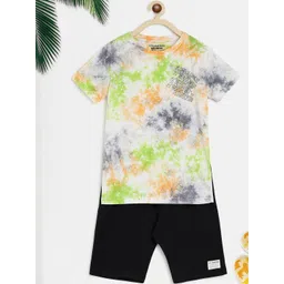 Lil Tomatoes Boys Printed Night suit image 1