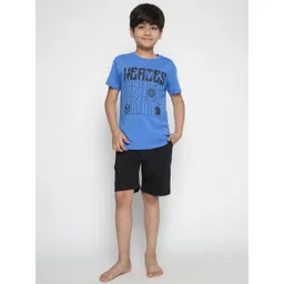 Lil Tomatoes Boys Typography Printed Night Suit-picture-17