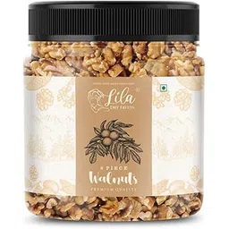 LILA DRY FRUITS Walnut Kernals 500 Gms | 100% Natural Raw Walnuts Grade-8pcs | Akrot Giri Dry Fruit Rich in Iron and Protein | Ideal for Breakfast, Snacking | Low in Calorie Nuts | Perfect for Gifting-picture-17