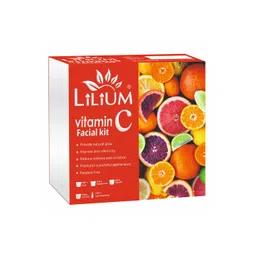 Lilium 6- Step Vitamin C Facial Kit - Scrub- Cream- Gel- Pack- Serum- 410 g-picture-41