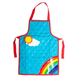 Li'll Pumpkins Rainbow Apron - Sky Blue-picture-26