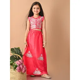 LilPicks Girls Embellished Sequinned Lehenga & Choli-picture-33