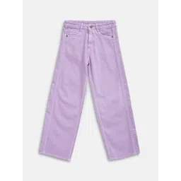 LilPicks Girls Solid Mid-Rise Low Distress Jeans-picture-38