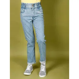 LilPicks Kids Blue Solid Jeans-picture-12