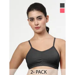LILY Pack Of 2 Full Coverage Workout Bra-picture-30