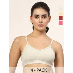 LILY stropsyliad Pack Of 3 Full Coverage Seamless Non Padded Sports Bra-picture-20