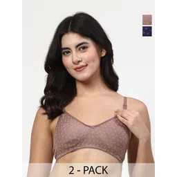 LILY Women Pack Of 2 Full Coverage Bra-picture-25
