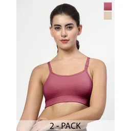 LILYPack Of 2 Women Full Coverage WorkoutBra stropsazil-image-11