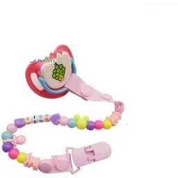 lilz caress Baby soother with chain 1Pcs Baby Pacifier Clips Children For Baby Present Baby Clip Nipple Clips Newborn Dummy Holder For Teethers (pack of 1)- NJ-03 Soother-picture-24