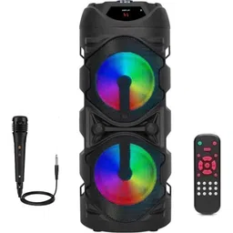 LIMBRO Mode FM USB AUX BLUETOOTH KARAOKE WIRED MIC RGB LIGHT 1000 W Bluetooth Tower Speaker-picture-35
