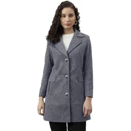 lime n lemon Tweed Coat For Women-picture-25
