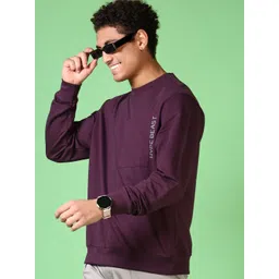 LIMEROAD Men Round Neck Cotton Sweatshirt-picture-14