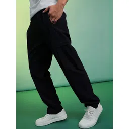 LIMEROAD Men Solid Track Pants-picture-23