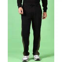 limeroad V-Mart Men Colorblocked Mid Rise Trackpant-picture-25