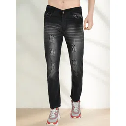 LINARIA Men Classic Cotton Regular Fit Jeans-picture-30