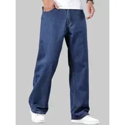 LINARIA Men Classic Relaxed Fit Low Distress Jeans-picture-18