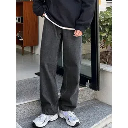 LINARIA Men Classic Relaxed Fit Mid-Rise Light Fade Stretchable Jeans-picture-25