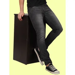 LINARIA Men Classic Slim Fit Light Fade Cotton Jeans-picture-19