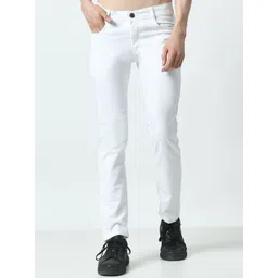 LINARIA Men Classic Slim Fit Low Distress Jeans-picture-18