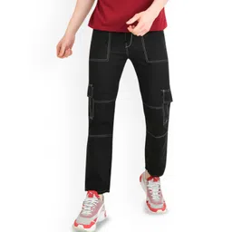 LINARIA Men Classic Slim Fit Low Distress Jeans-picture-10