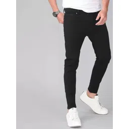 Linaria Men Classic Slim Fit Mid-Rise Clean Look Jeans-picture-22